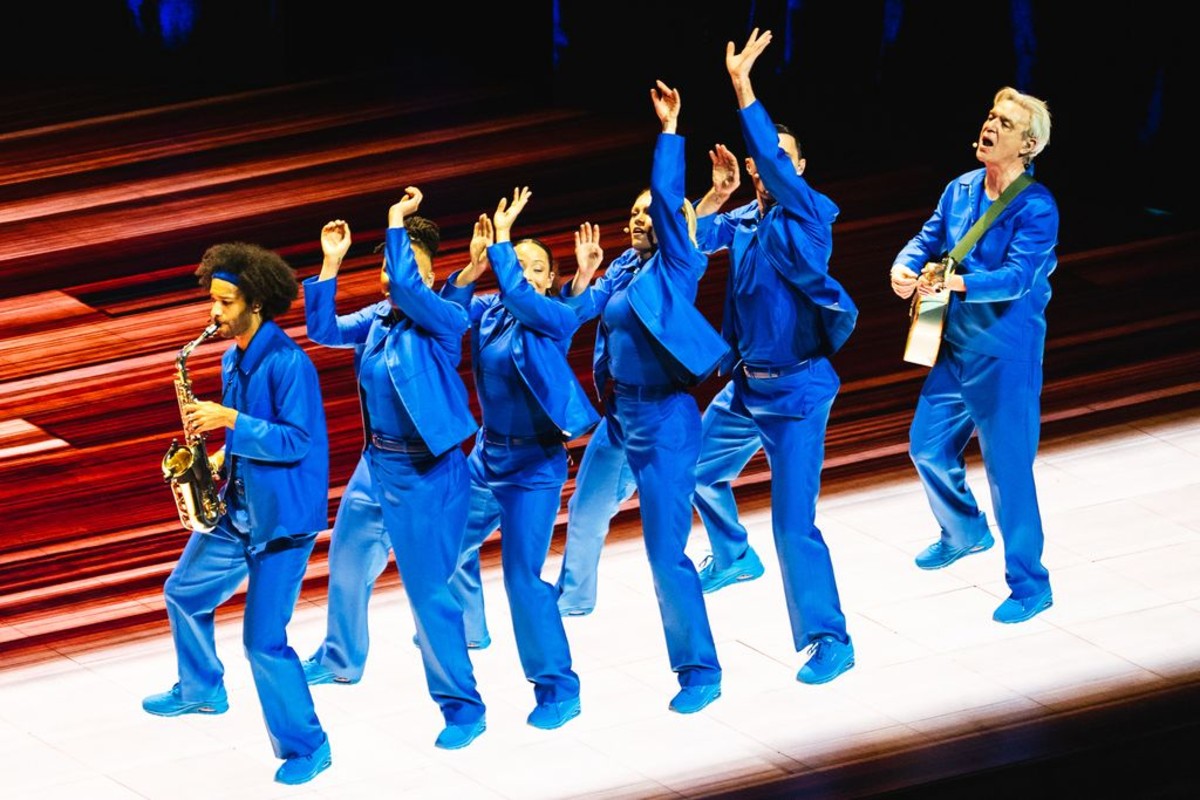 David Byrne Who Is the Sky tour